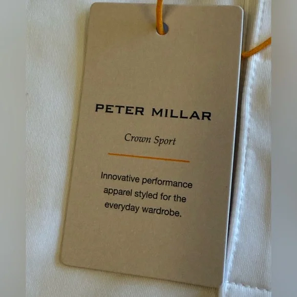 PETER MILLAR men’s Crown Sport Solid Performance Jersey Polo Polos